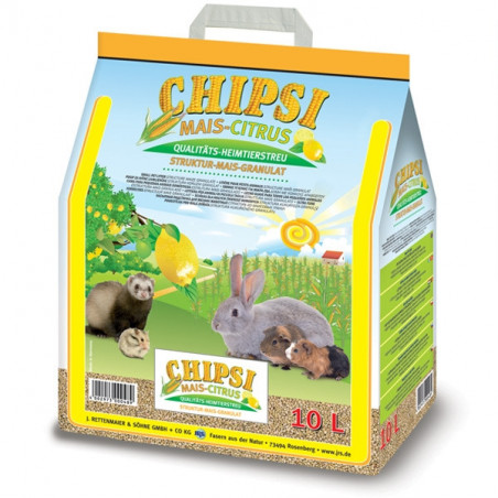 Chipsi - Chipsi Mais Citrus - lettiera per animali roditori e uccelli