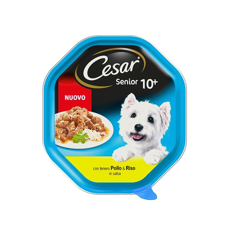 Cesar - Senior 10+ Pollo e Riso in Salsa Cesar - Senior 10+ Pollo e Riso in Salsa