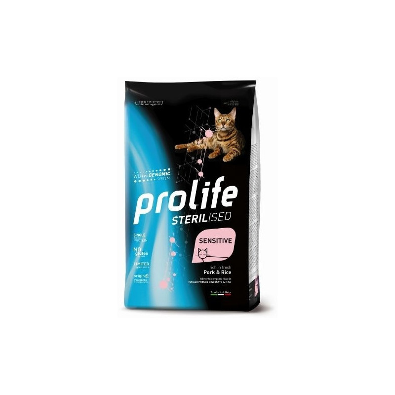Prolife - Sterilised Sensitive Adult Pork & Rice Prolife - Sterilised Sensitive Adult Pork & Rice