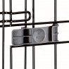 Box Pieghevole per Cani Superior 60 Nero
