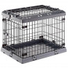 Box Pieghevole per Cani Superior 60 Nero