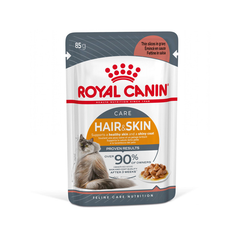 Royal Canin - Hair & Skin Care in Salsa Royal Canin - Hair & Skin Care in Salsa