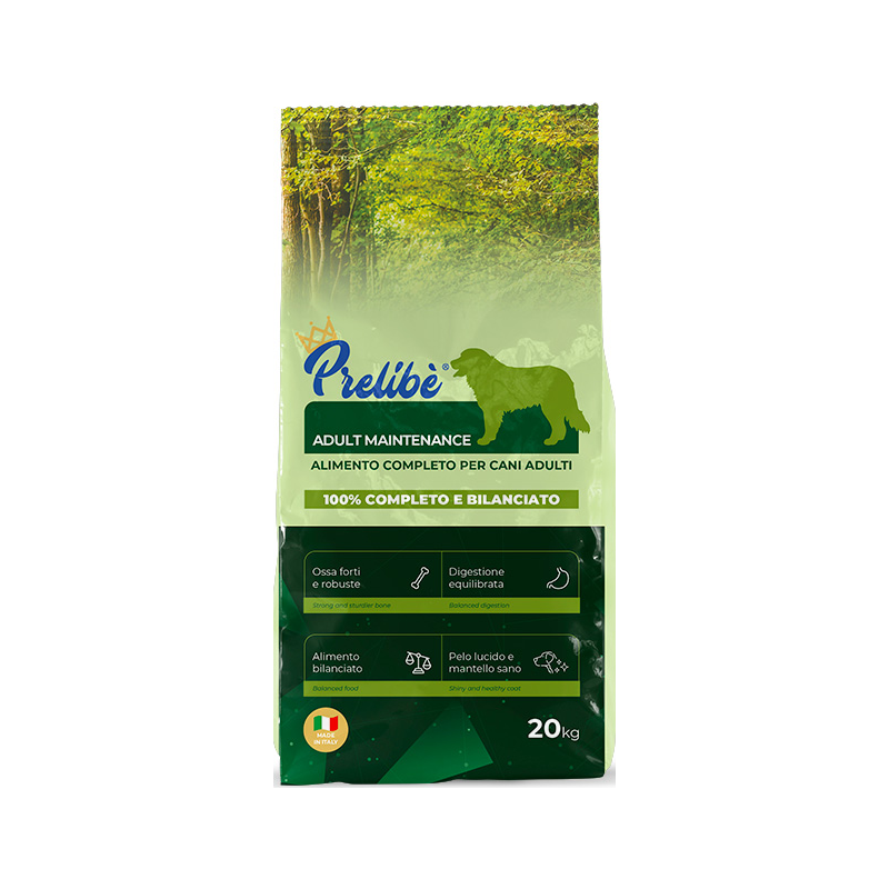 Prelibè Adult Maintenance – Alimento Completo per Cani Adulti Prelibè Adult Maintenance – Alimento Completo per Cani Adulti