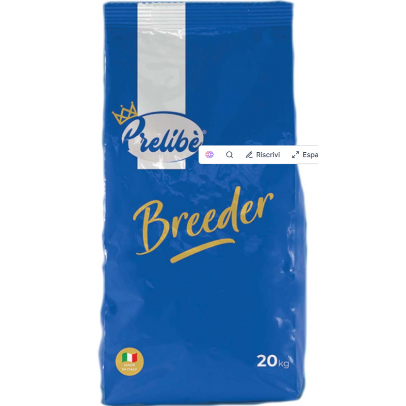 Prelibe’ Breeder Premium – Alimento Completo per Cani Adulti