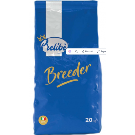 Prelibe’ Breeder Premium – Alimento Completo per Cani Adulti