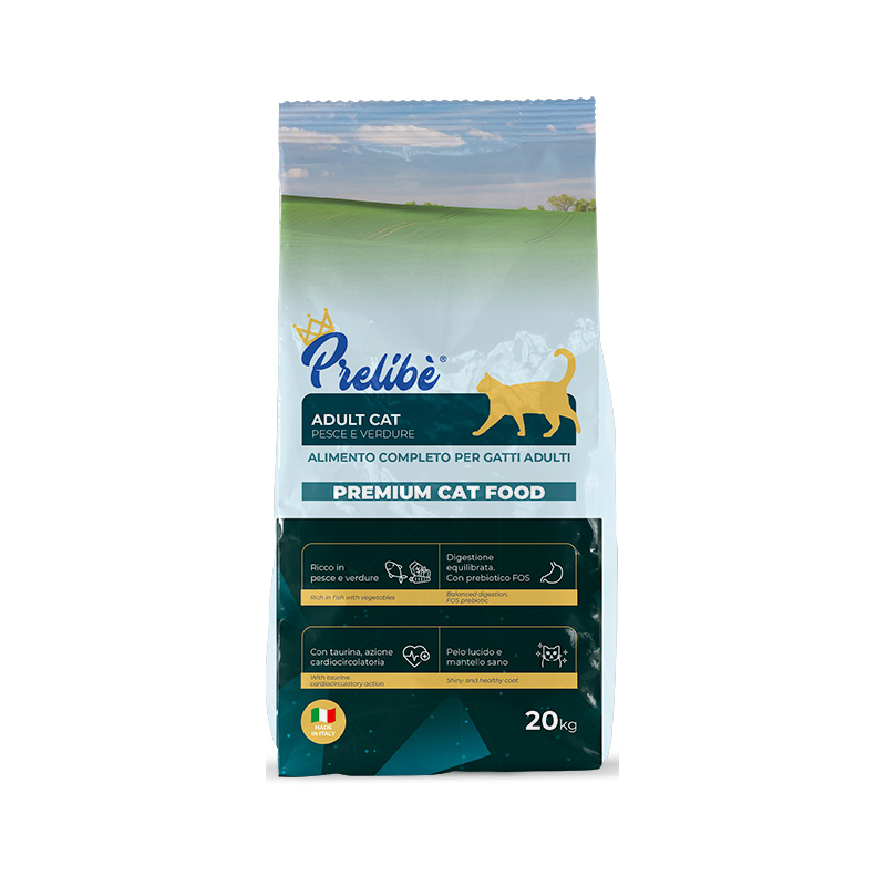 Prelibe’ Premium Cat Food – Pesce e Verdure Prelibe’ Premium Cat Food – Pesce e Verdure