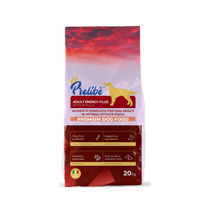 Prelibè Adult Energy Plus – Alimento Completo per Cani Prelibè Adult Energy Plus – Alimento Completo per Cani