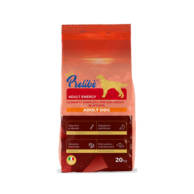 Prelibè Adult Energy – Alimento Completo per Cani Prelibè Adult Energy – Alimento Completo per Cani
