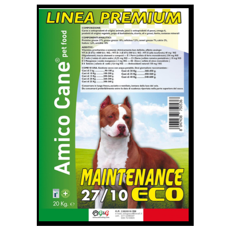 Amico dog mantenimento eco 27-10