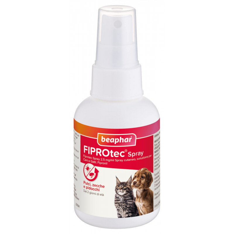 Beaphra - fiprotec Spray Cane e gatto Beaphra - fiprotec Spray Cane e gatto